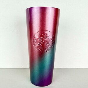Starbucks Ombre Swirl Spring Release 2022 Limited Edition Cup 24oz No Lid